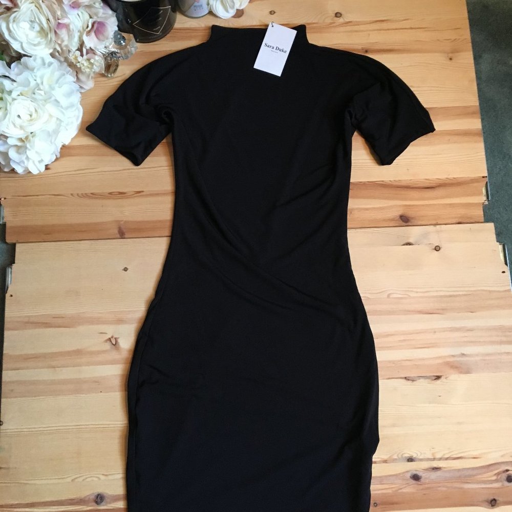 NWT Sara Duke Bodycon T-Shirt Dress GOES WITH EVERYTHING!